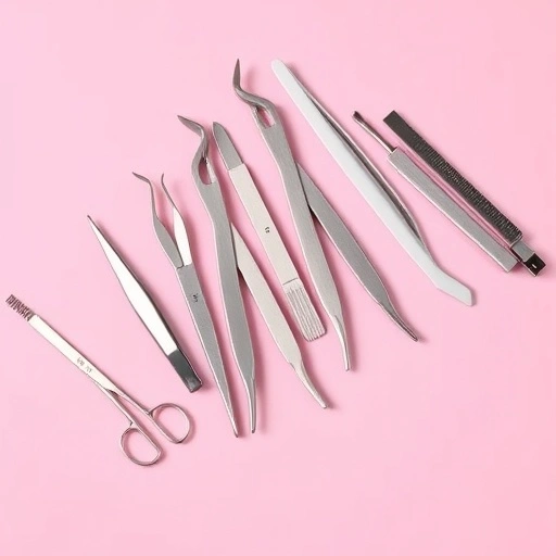 Professional Eyelash Tweezers